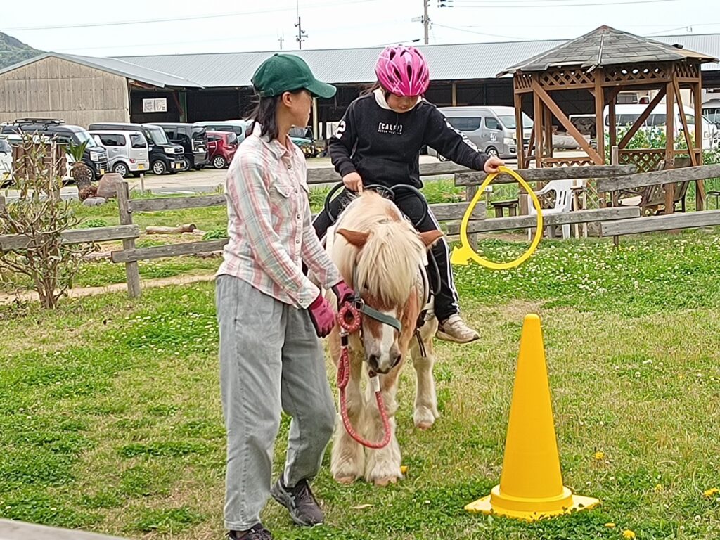 4.13MUKAであそぼう! 今回はギンガさんが走ってくれたよ🐎